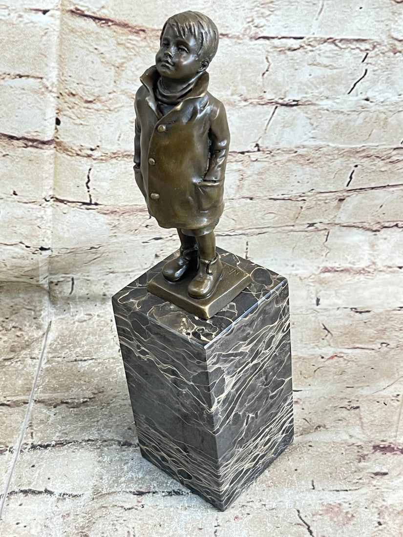 Boy Bronze Sculpture - 3