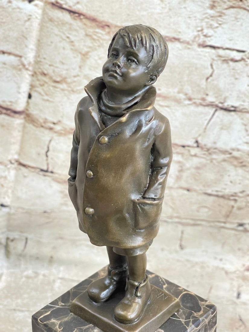 Boy Bronze Sculpture - 6