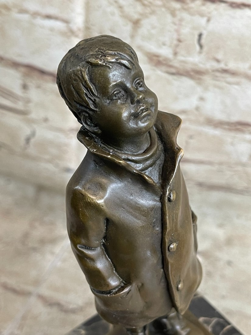 Boy Bronze Sculpture - 8
