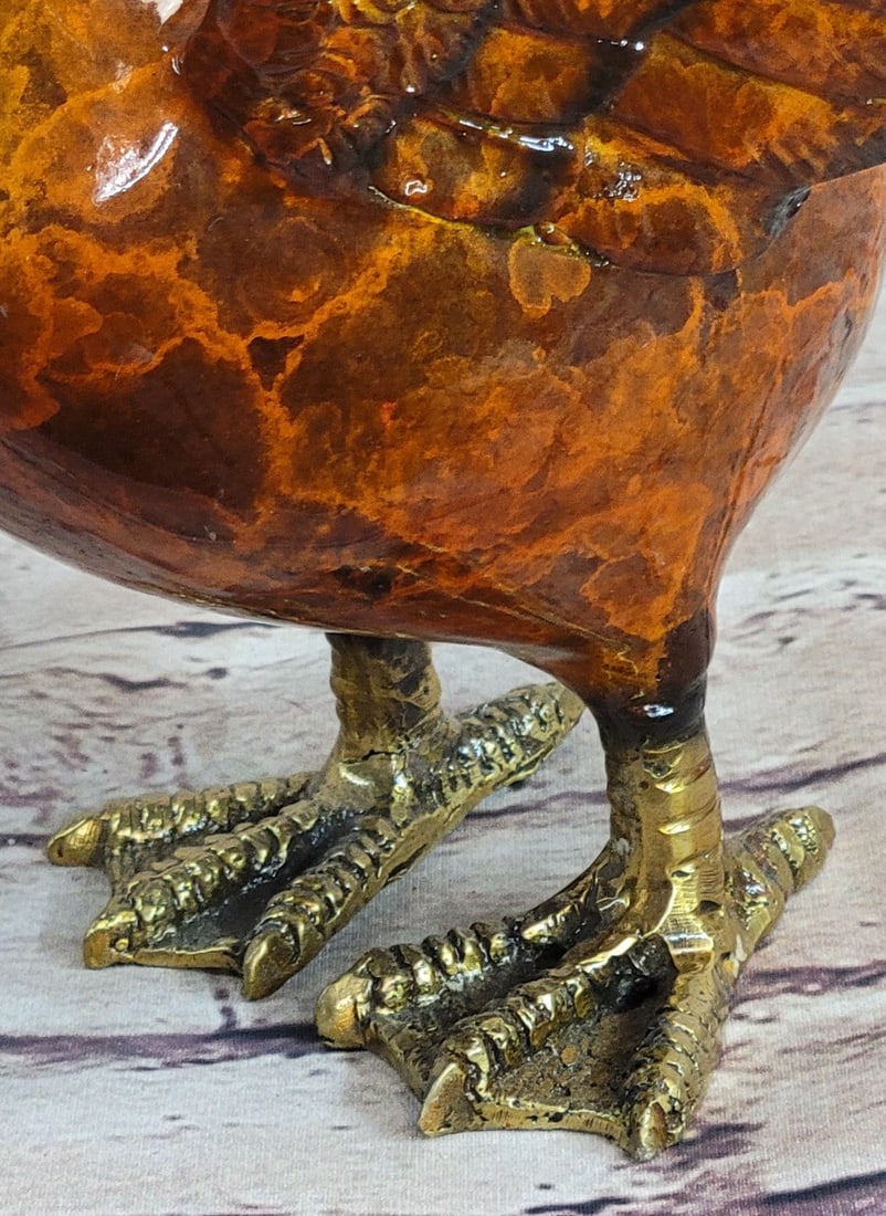 Duck Bronze Figurine - 9