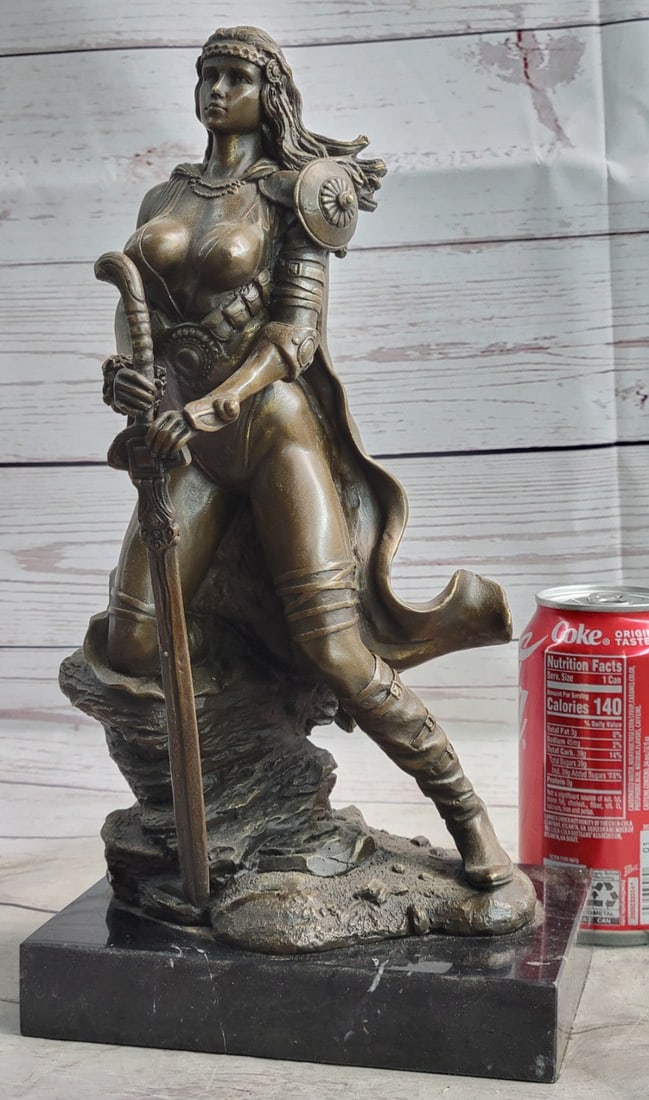 Amazon Warrior Bronze Sculpture - 2