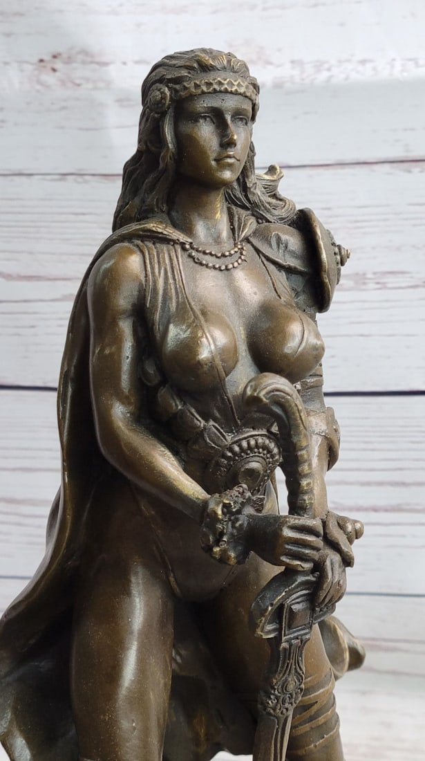 Amazon Warrior Bronze Sculpture - 8