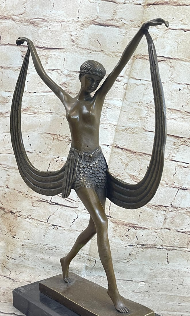 Dancer Bronze Figurine - 8