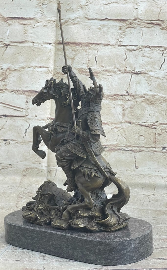 Samurai Bronze Sculpture - 3