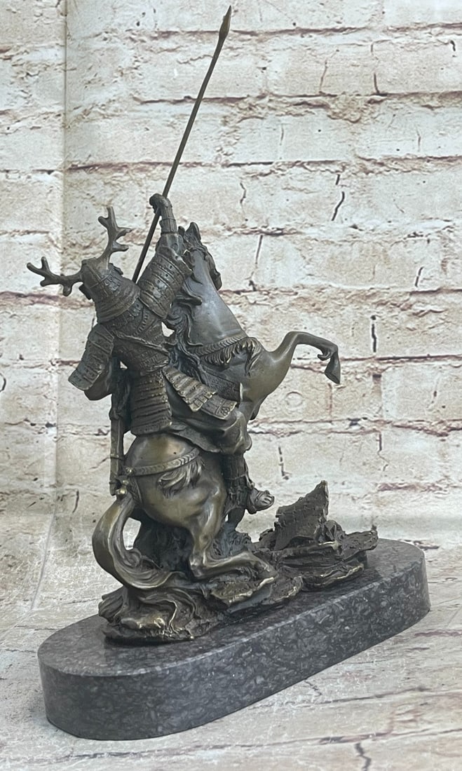 Samurai Bronze Sculpture - 4