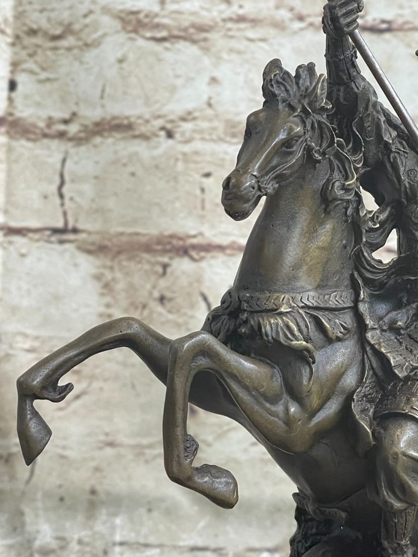 Samurai Bronze Sculpture - 6
