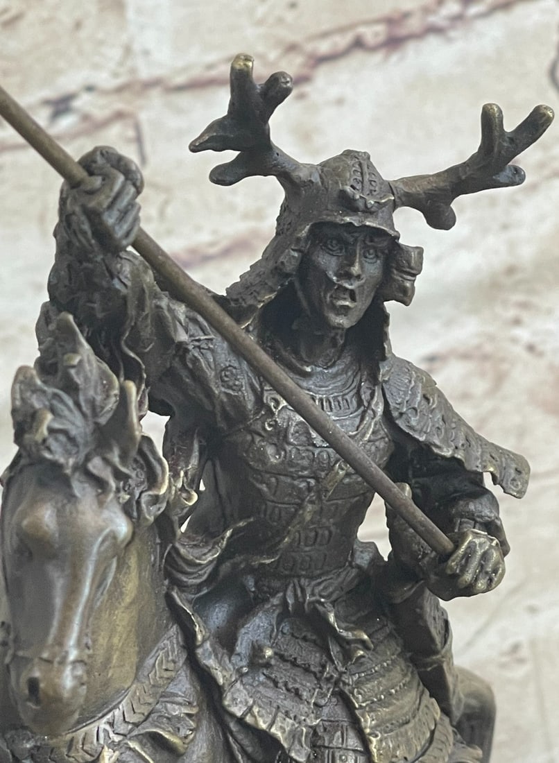 Samurai Bronze Sculpture - 8