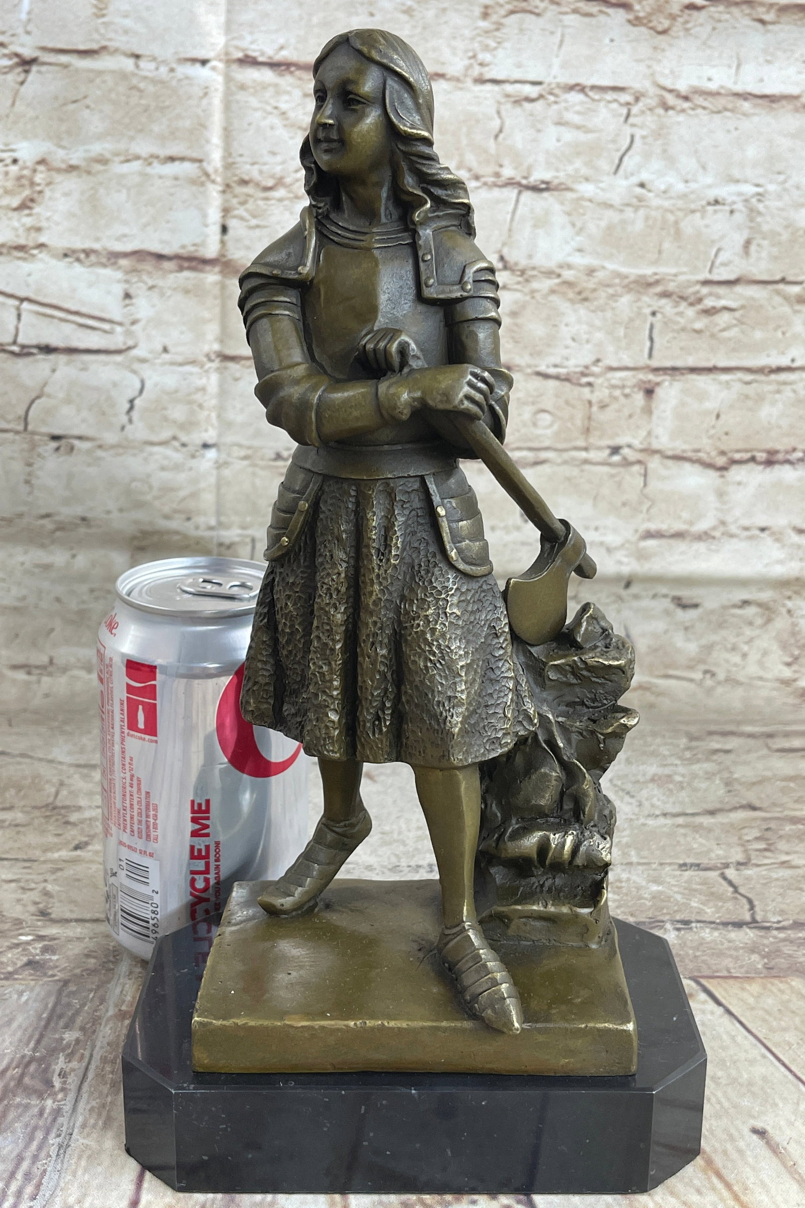 Warrior Bronze Sculpture - 2