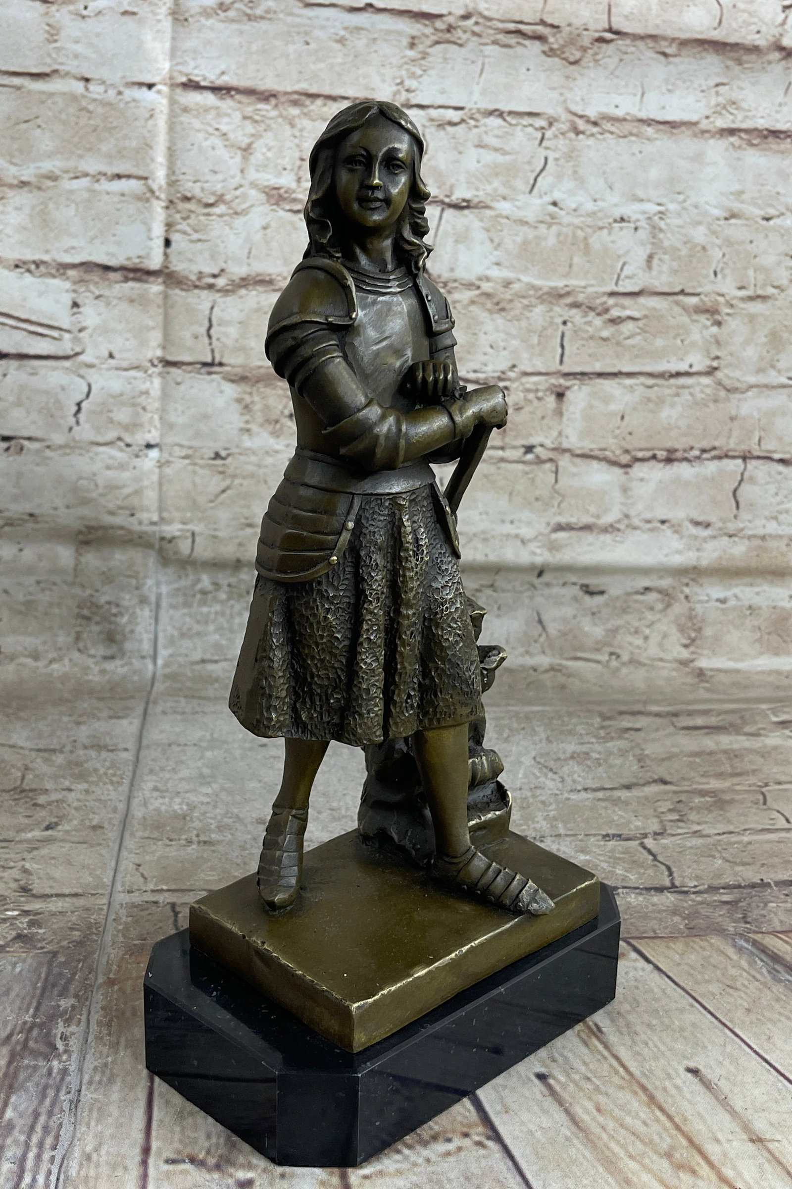 Warrior Bronze Sculpture - 3