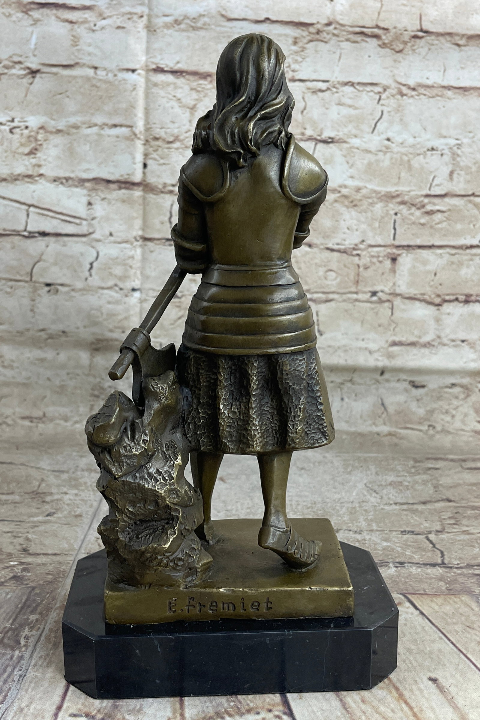 Warrior Bronze Sculpture - 4