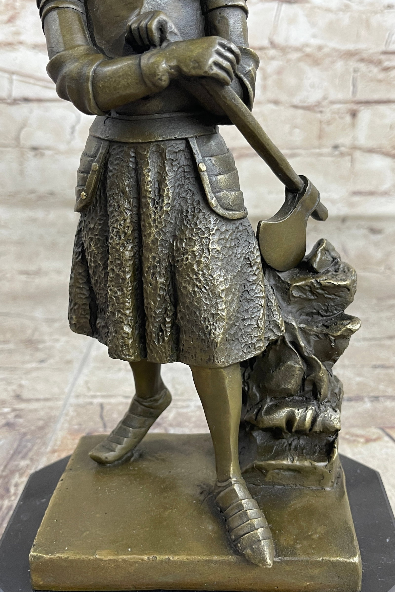 Warrior Bronze Sculpture - 7