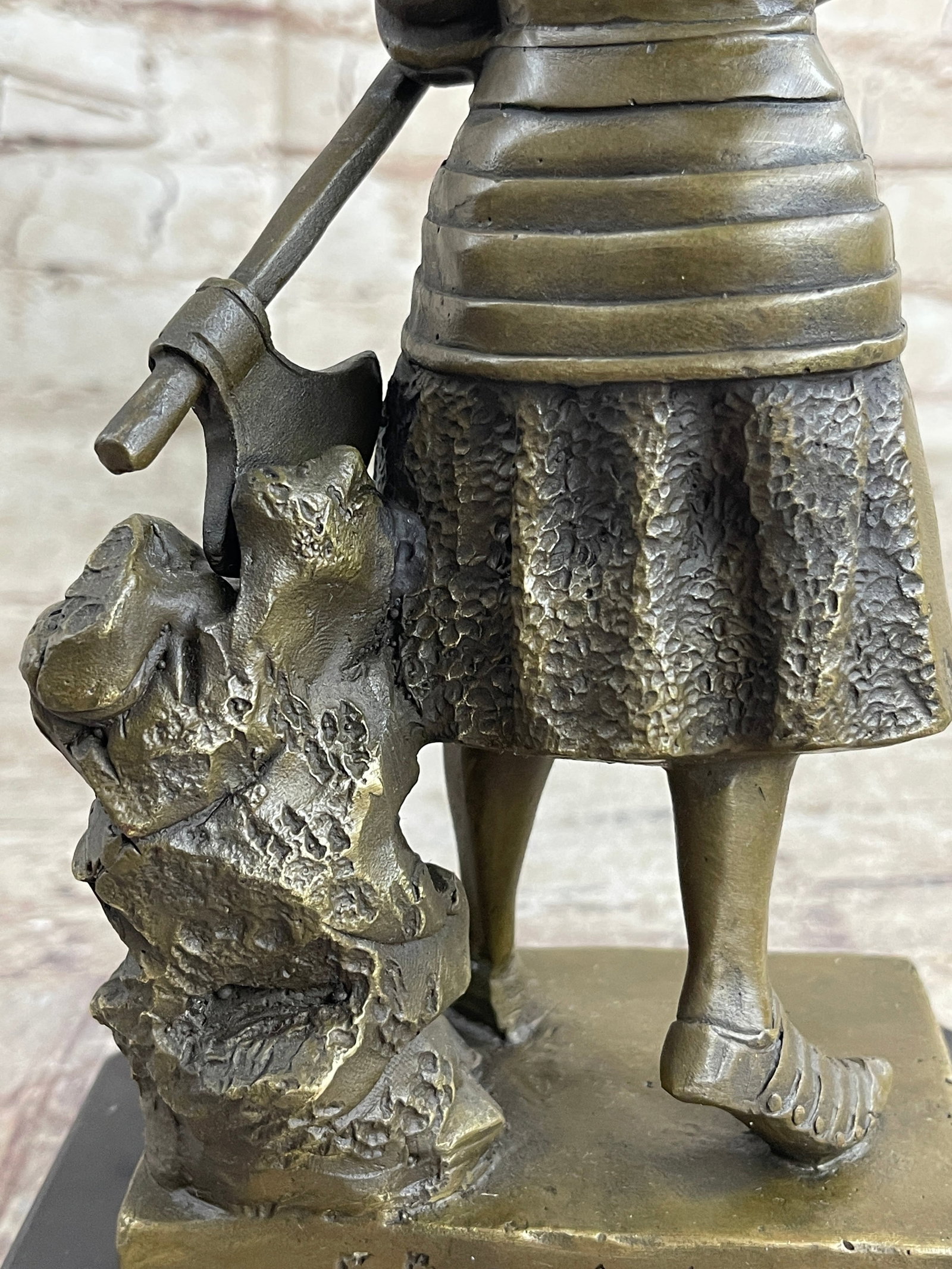 Warrior Bronze Sculpture - 8
