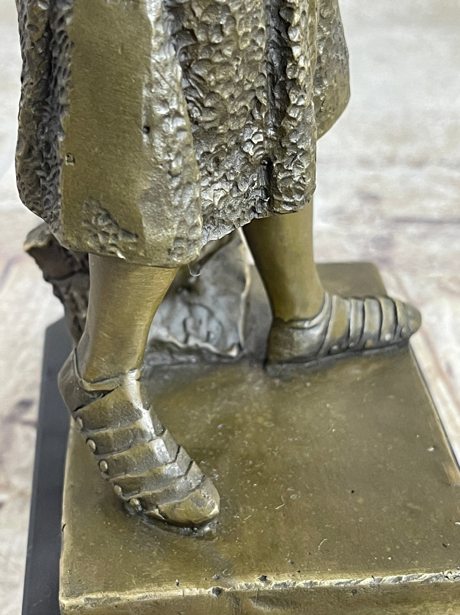 Warrior Bronze Sculpture - 9