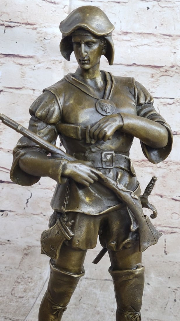 Warrior Bronze Sculpture - 7