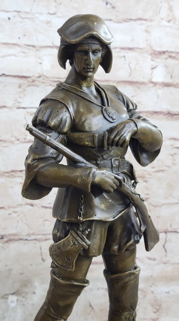 Warrior Bronze Sculpture - 8