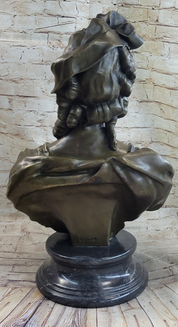 Bronze and Ormolu Bust Sculpture - 5