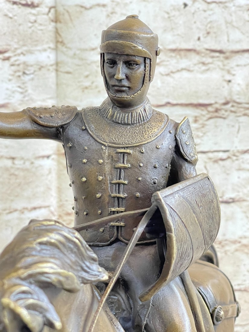 Warrior Bronze Sculpture - 6