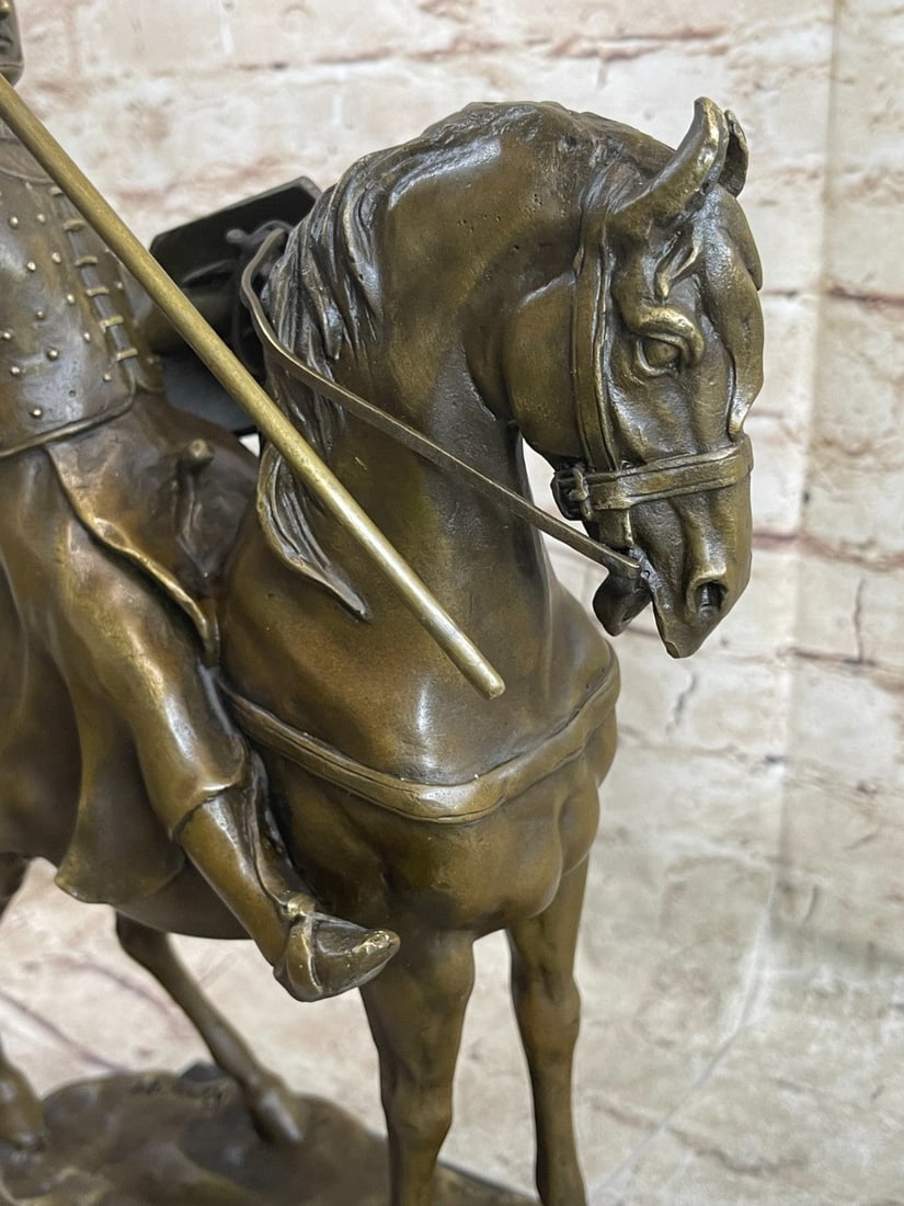 Warrior Bronze Sculpture - 9