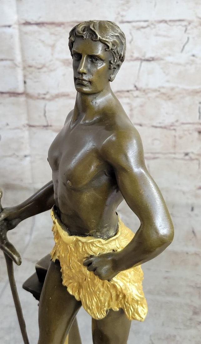Warrior Bronze Sculpture - 5