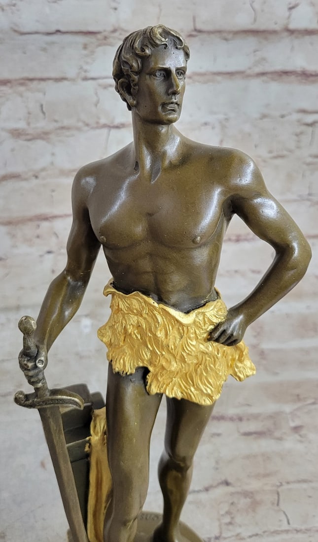 Warrior Bronze Sculpture - 7