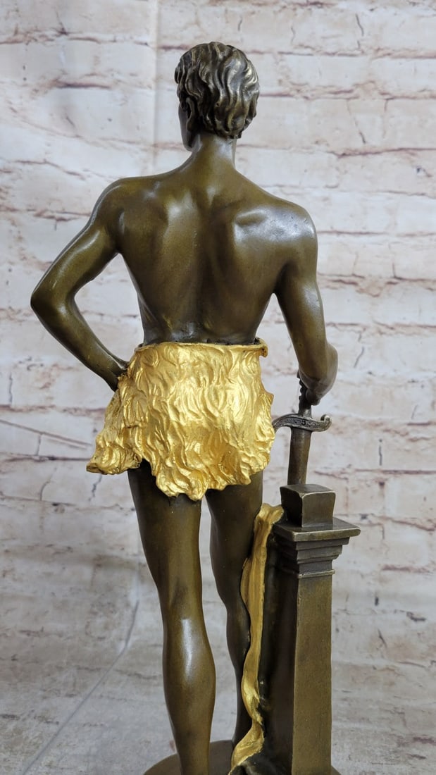 Warrior Bronze Sculpture - 8