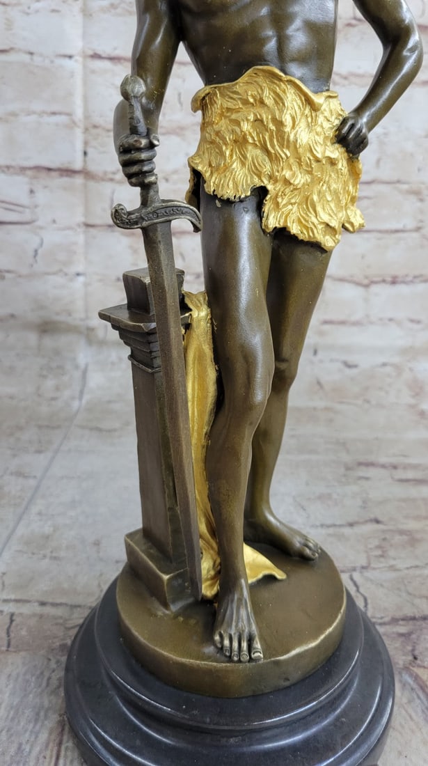 Warrior Bronze Sculpture - 9