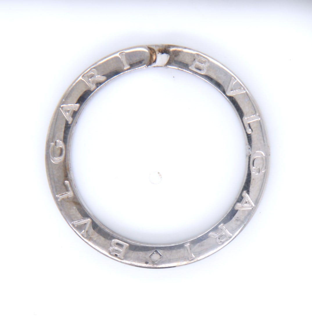 Bvlgari Sterling Silver Key Ring - 4