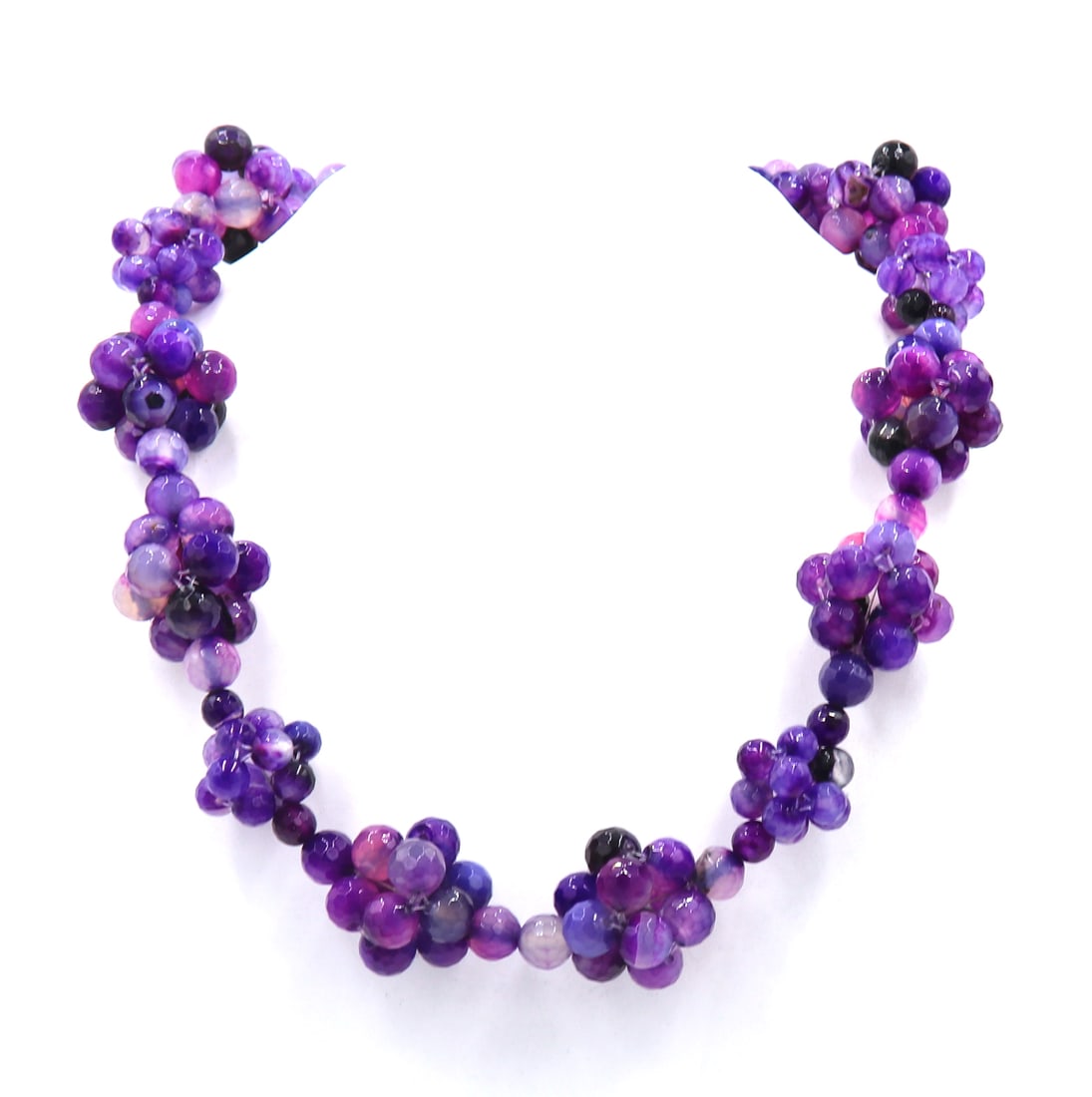 Cluster Amethyst Necklace (1 of 4)