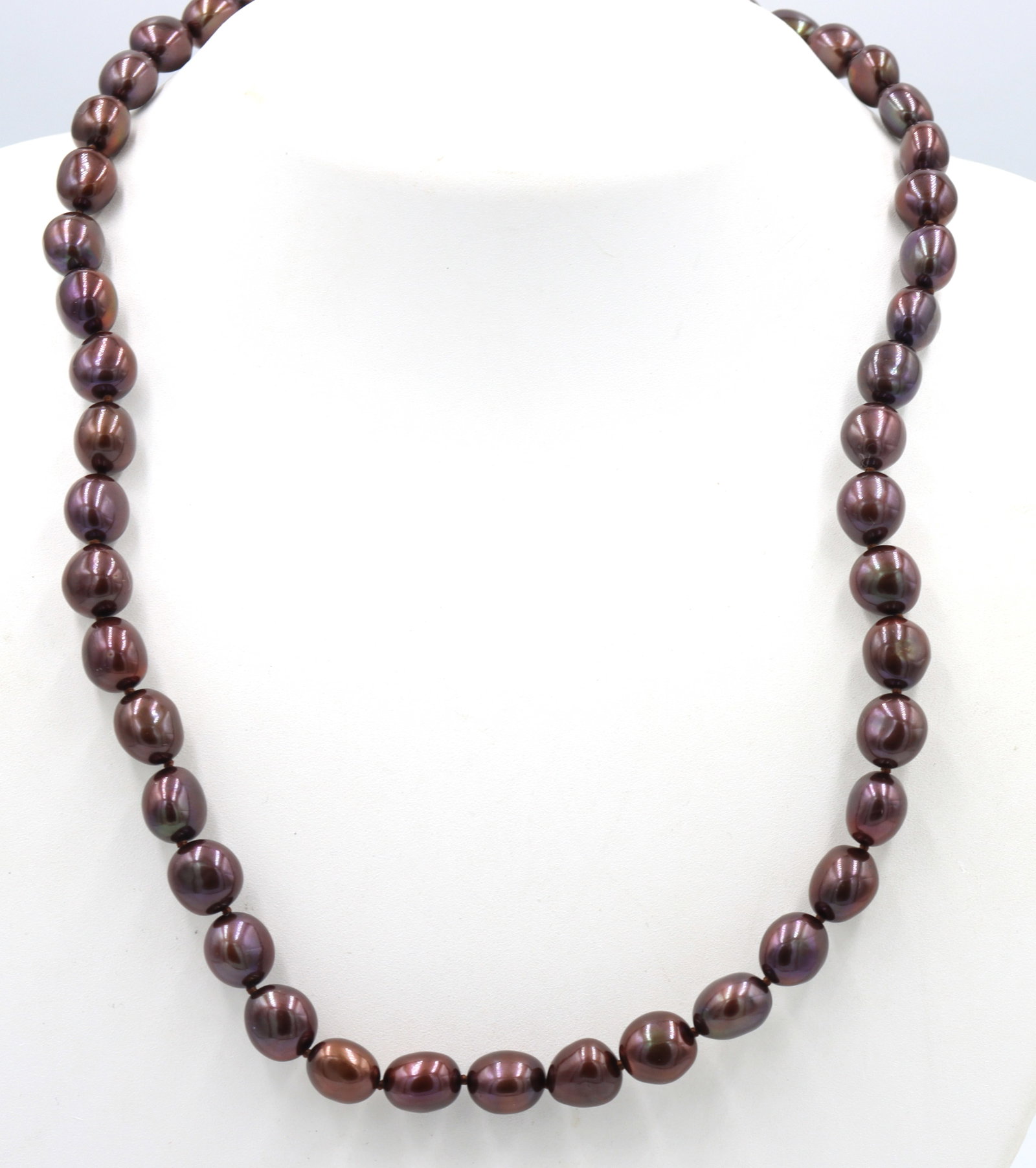 Honora brown pearl necklace (1 of 4)