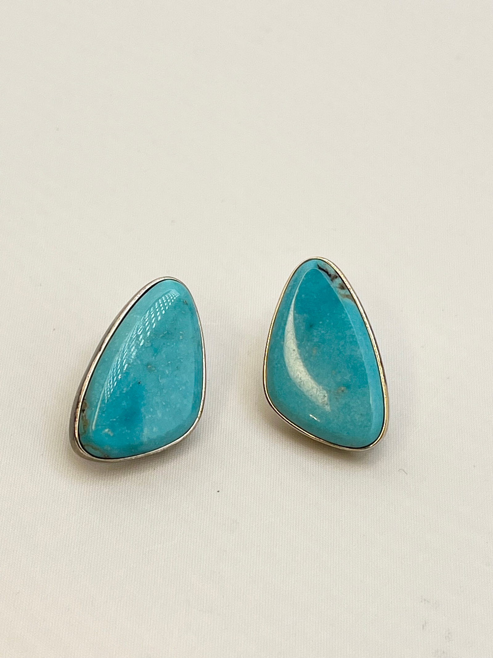 925 Sterling Silver DTR Jay King Turquoise Earrings: 925 Sterling Silver vintage DTR Jay King Turquoise Earrings. 10.9 grams
