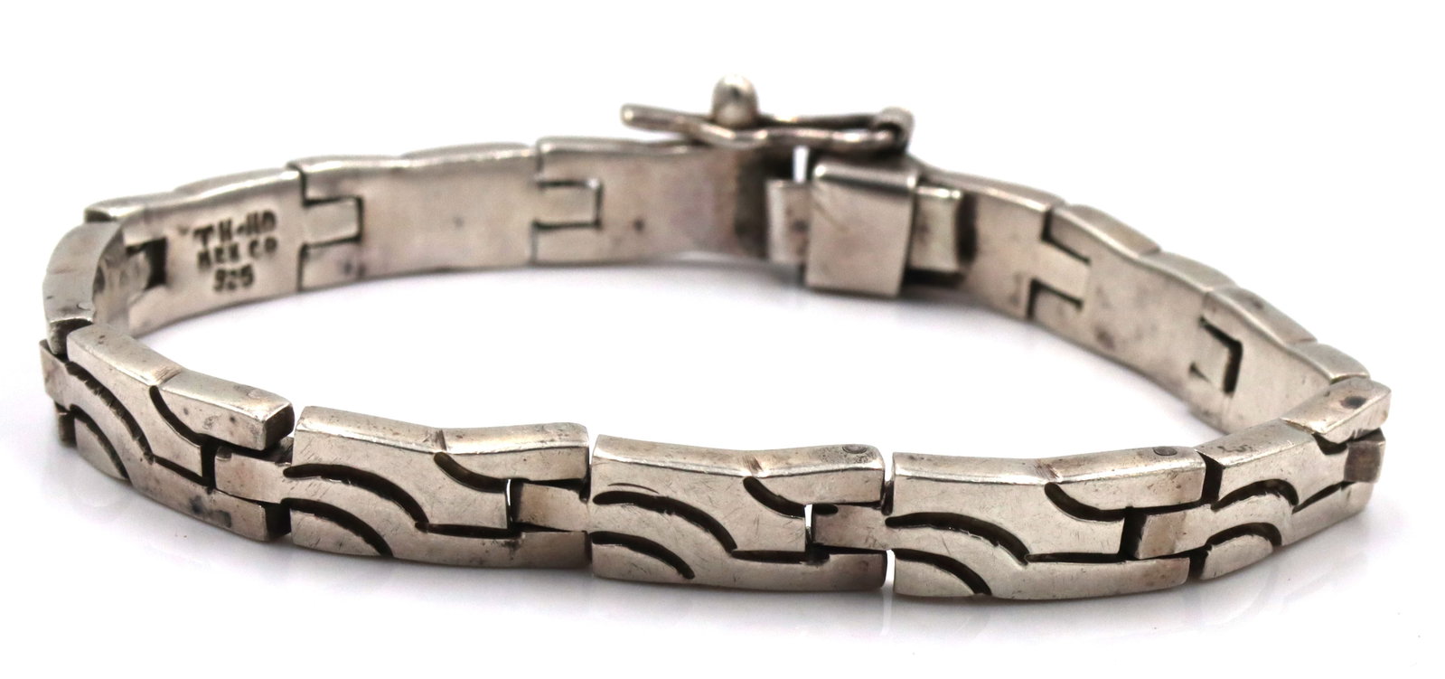 Vintage 925 sterling silver Mexico bracelet (1 of 5)