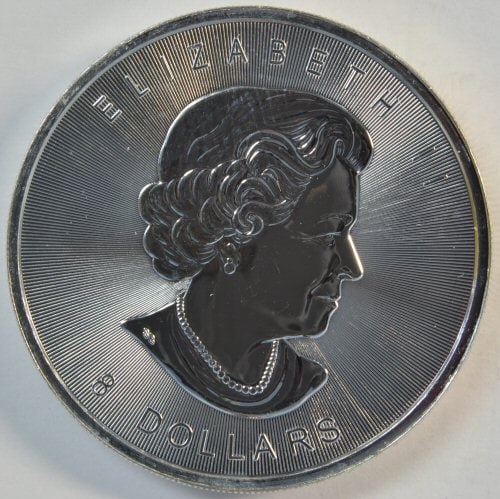 2015 Canada 1.5 oz Silver Maple Leaf $8 Coin .9999 Fine Silver BU (1 of 2)