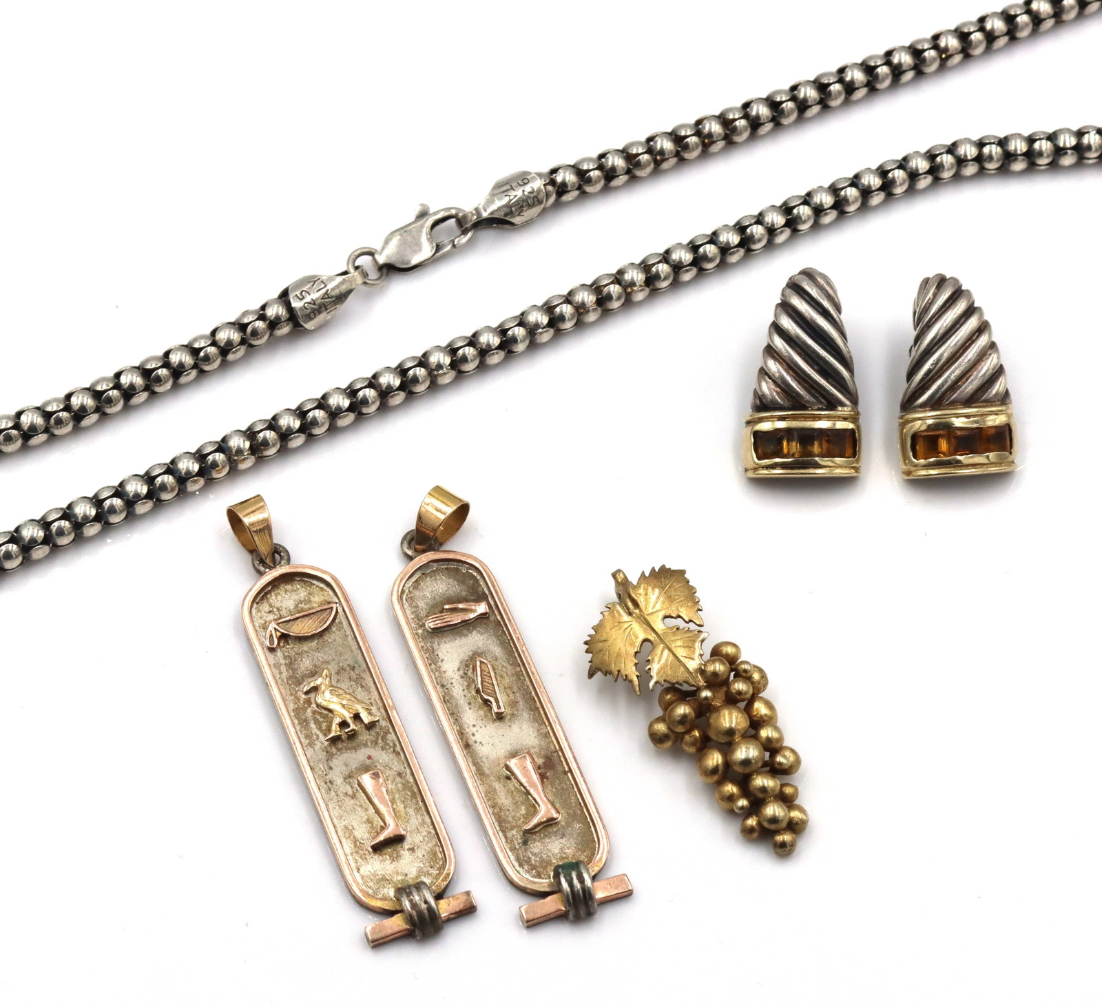 Big group lot of vintage 925 sterling silver mixed jewelry (1 of 6)