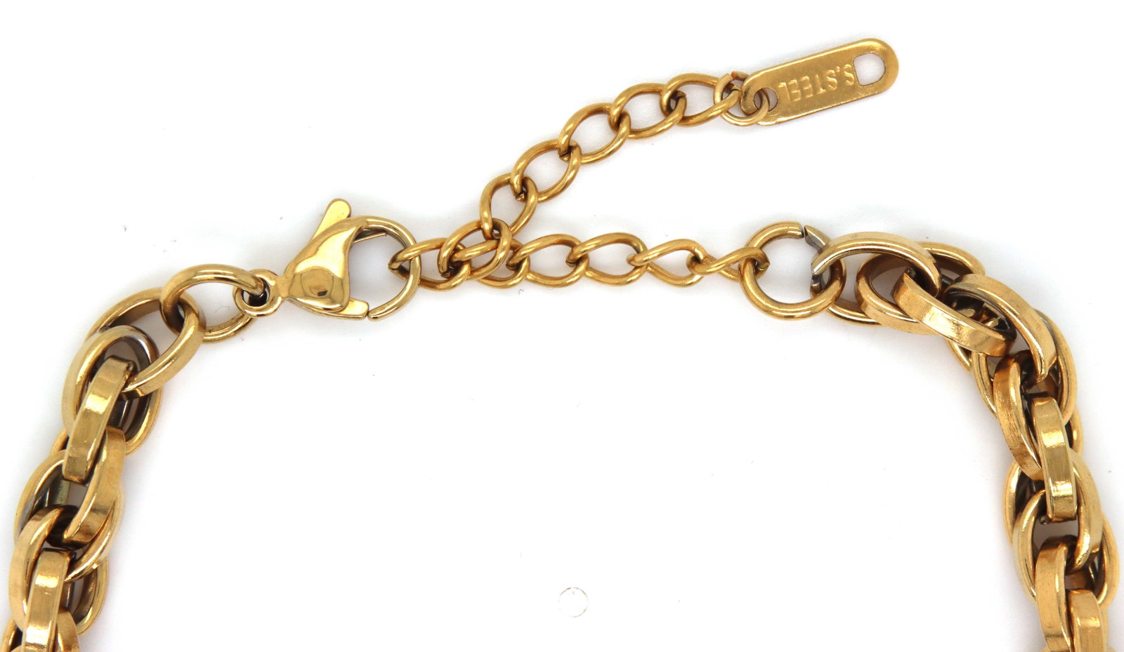 Stainless steel adjustable bracelet - 4