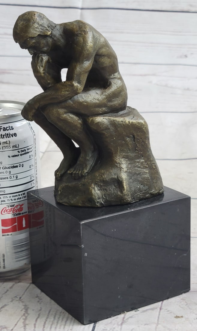 Thinker Bronze Sculpture - 2