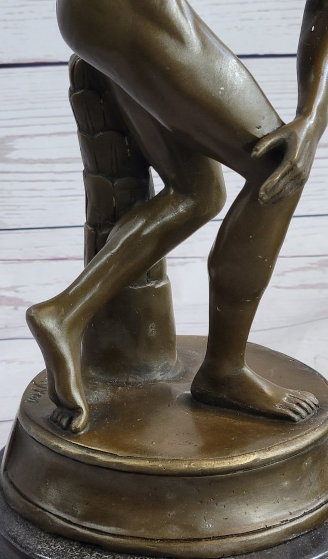 Discus Thrower Bronze Sculpture - 9