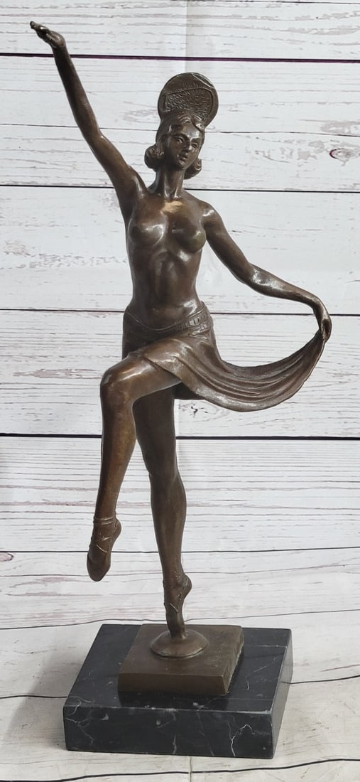 Dancer Bronze Sculpture - 3