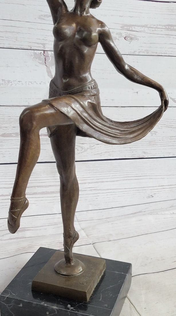 Dancer Bronze Sculpture - 9