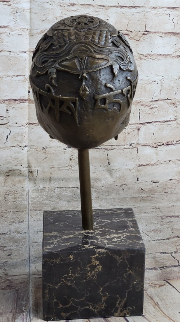 Skeleton Bronze Sculpture - 5
