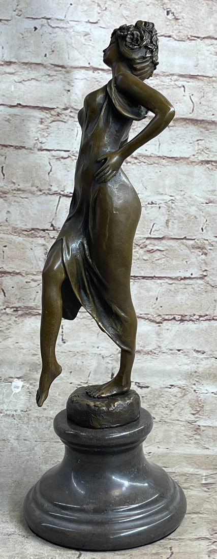 Dancer Bronze Sculpture - 4