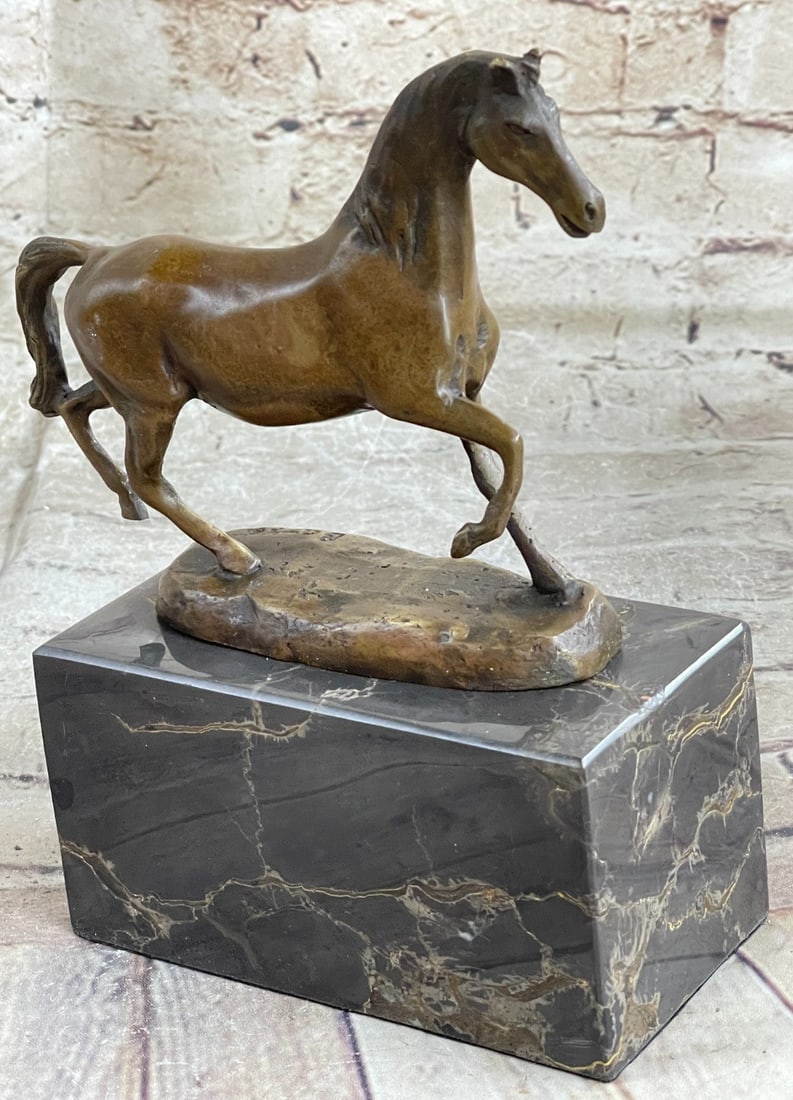 Galloping Horse Bronze Statue - 3