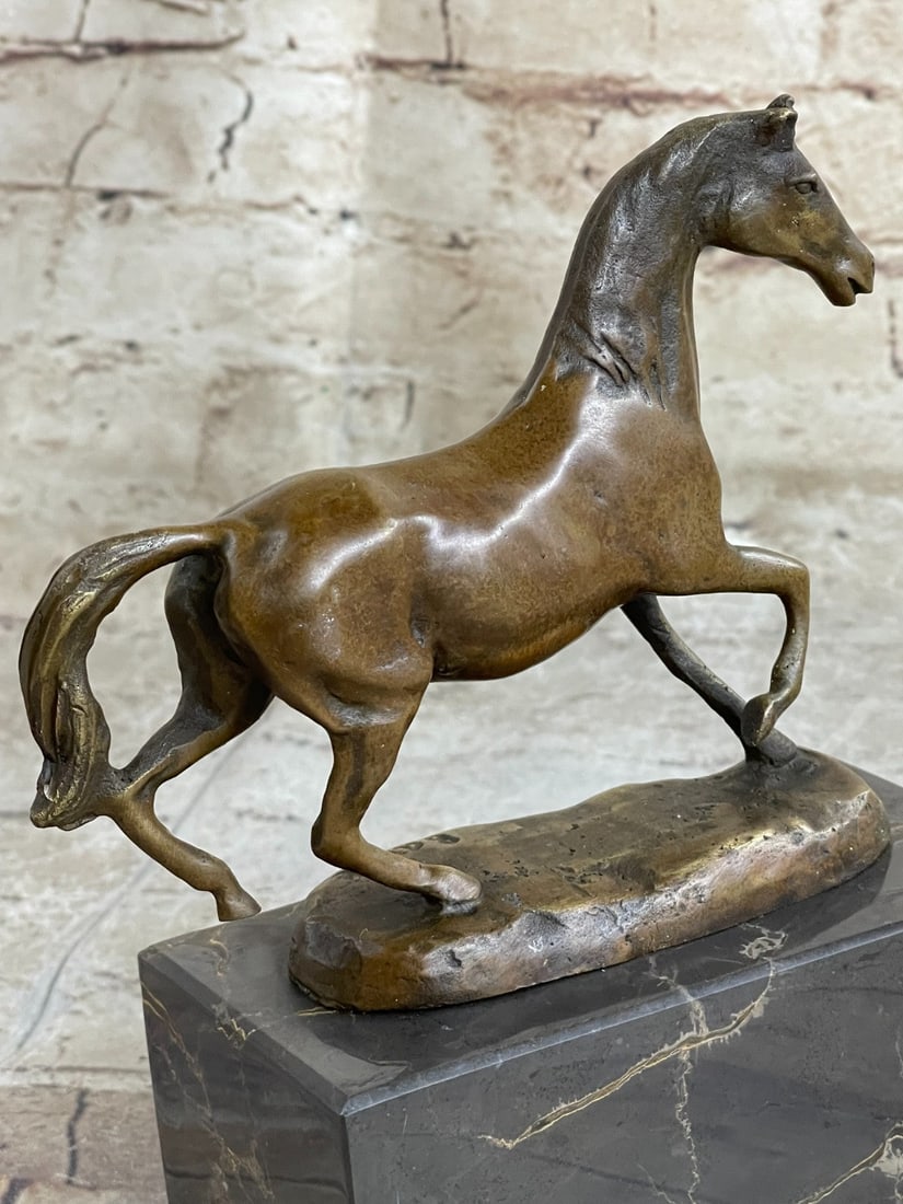 Galloping Horse Bronze Statue - 4