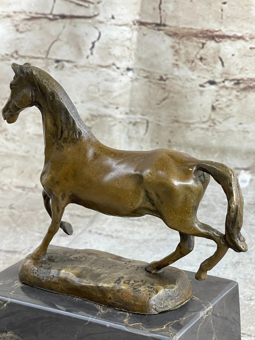 Galloping Horse Bronze Statue - 5