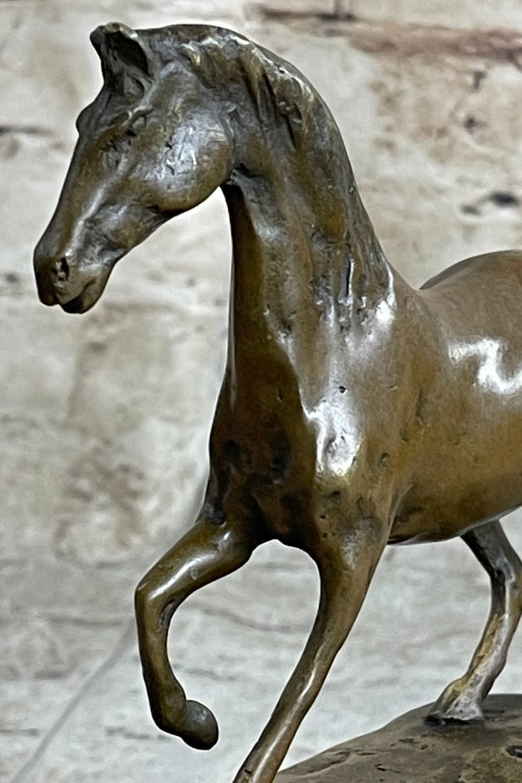 Galloping Horse Bronze Statue - 7