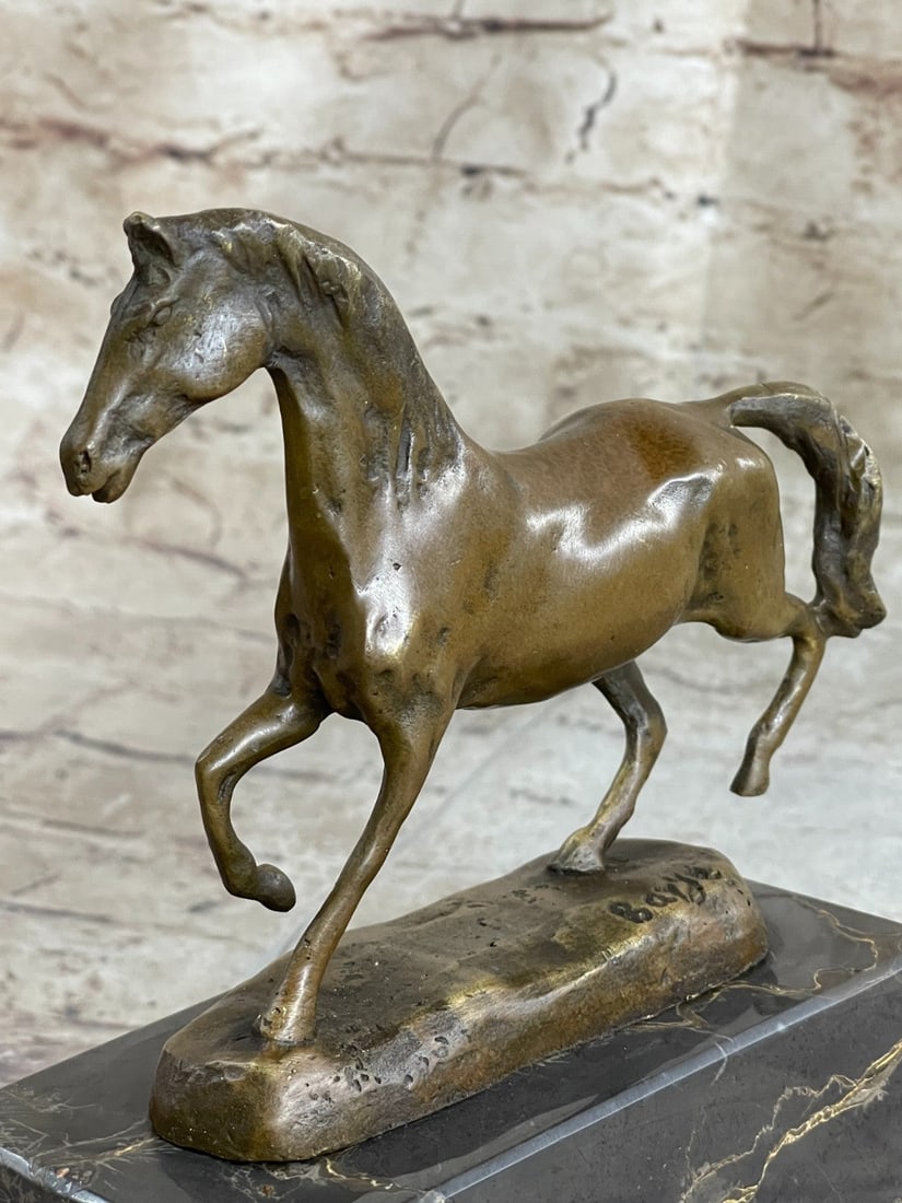 Galloping Horse Bronze Statue - 8
