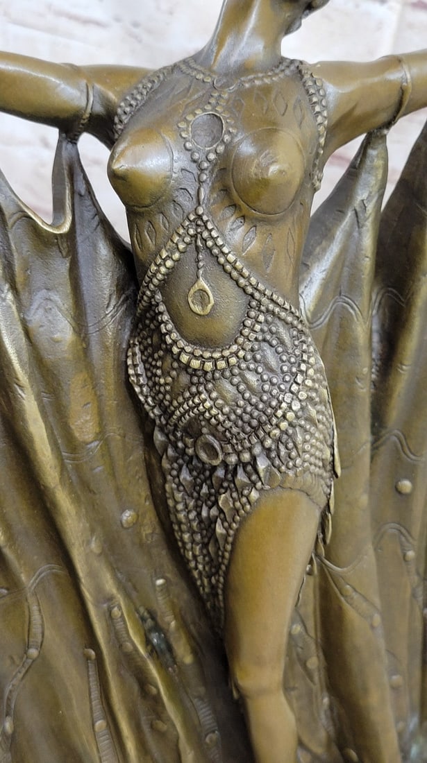 Belly Dancer Bronze Sculpture - 6