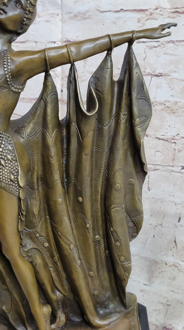 Belly Dancer Bronze Sculpture - 7