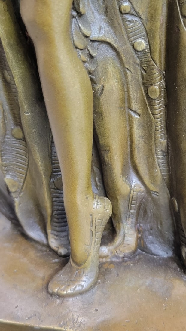 Belly Dancer Bronze Sculpture - 8