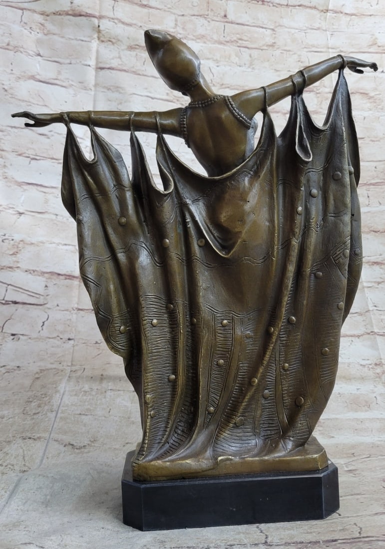 Belly Dancer Bronze Sculpture - 9