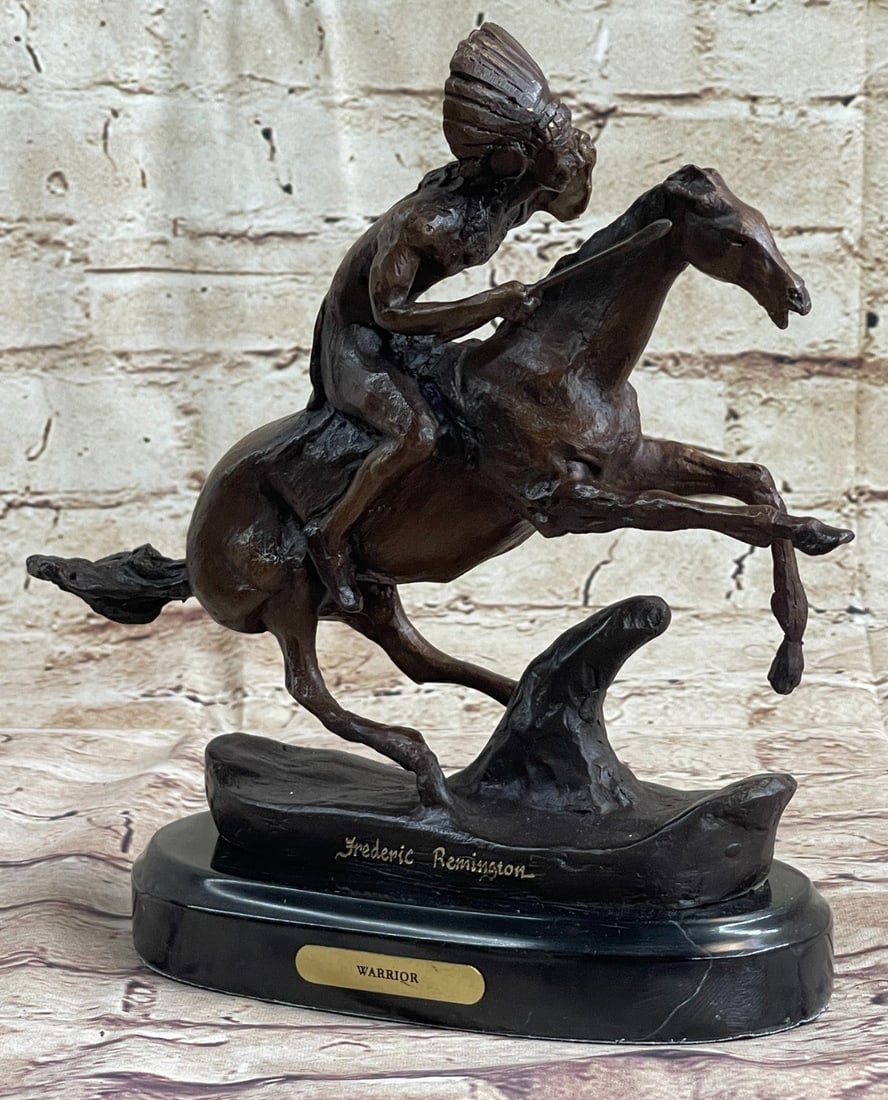 Warrior Bronze Sculpture - 3